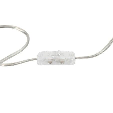 Lampada da Terra Home ESPRIT Bianco Argentato 50 W 220 V 35 x 35 x 150 cm (3 Pezzi)