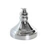 Lampada da Terra Home ESPRIT Bianco Argentato 50 W 220 V 35 x 35 x 150 cm (3 Pezzi)