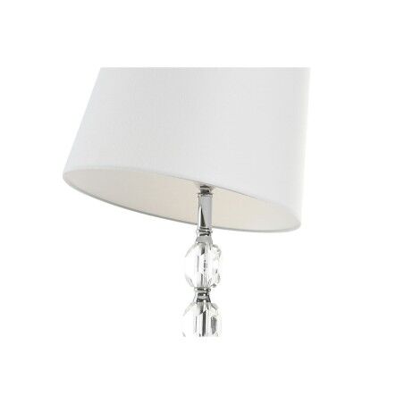 Lampada da Terra Home ESPRIT Bianco Argentato 50 W 220 V 35 x 35 x 150 cm (3 Pezzi)