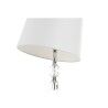 Lampada da Terra Home ESPRIT Bianco Argentato 50 W 220 V 35 x 35 x 150 cm (3 Pezzi)