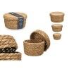 Set di Cesti SY101703 Naturale Fibra naturale (6 Unità)