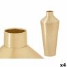 Vaso 10219-SG Dorato Ferro 16 x 40 x 16 cm (4 Unità)