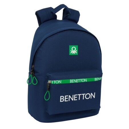 Zaino per Portatile Benetton benetton Blu Marino 31 x 41 x 16 cm