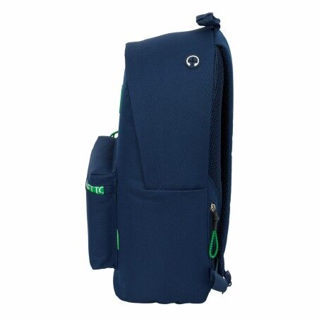 Zaino per Portatile Benetton benetton Blu Marino 31 x 41 x 16 cm