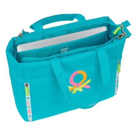 Valigetta per Portatile Benetton Summer Azzurro 40 x 31 x 17 cm