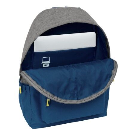 Zaino per Portatile Munich Street Azzurro Grigio 31 x 43 x 13 cm