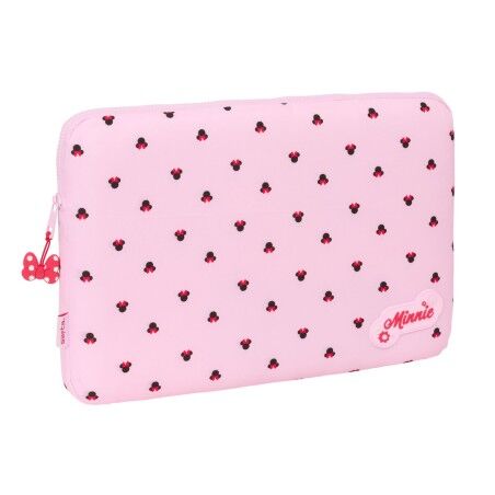 Custodia per Portatile Minnie Mouse Naive Rosa 15,6'' 39,5 x 27,5 x 3,5 cm