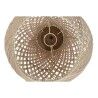 Paralume Home ESPRIT Naturale Bambù teak 35 x 35 x 85 cm (2 Unità)