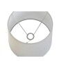 Paralume Home ESPRIT Beige Lino Metallo 40 x 40 x 25 cm (2 Unità)
