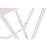 Poltrona da giardino DKD Home Decor Bianco Arancio Ferro 74 x 65 x 90 cm