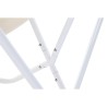 Poltrona da giardino DKD Home Decor Bianco Nero Ferro 74 x 65 x 90 cm