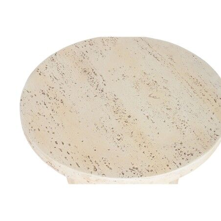 Tavolino Aggiuntivo Home ESPRIT Beige Magnesio 60 x 60 x 41,9 cm