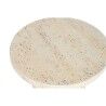 Tavolino Aggiuntivo Home ESPRIT Beige Magnesio 60 x 60 x 41,9 cm