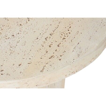 Tavolino Aggiuntivo Home ESPRIT Beige Magnesio 60 x 60 x 41,9 cm