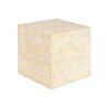 Tavolino Aggiuntivo Home ESPRIT Beige Magnesio 40 x 40 x 40 cm