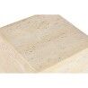 Tavolino Aggiuntivo Home ESPRIT Beige Magnesio 40 x 40 x 40 cm