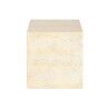 Tavolino Aggiuntivo Home ESPRIT Beige Magnesio 40 x 40 x 40 cm