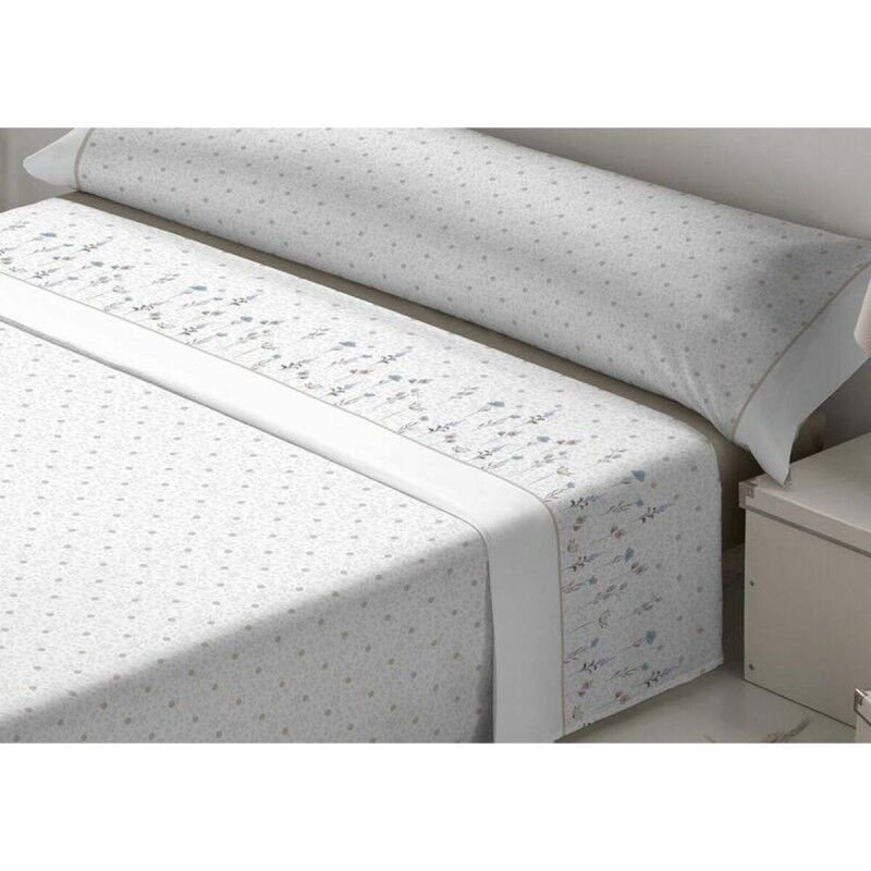Set di Lenzuola Tejidos Reina Nicola Bianco Avorio Osimano Set di Lenzuola Tejidos Reina Nicola Bianco Avorio Osimano