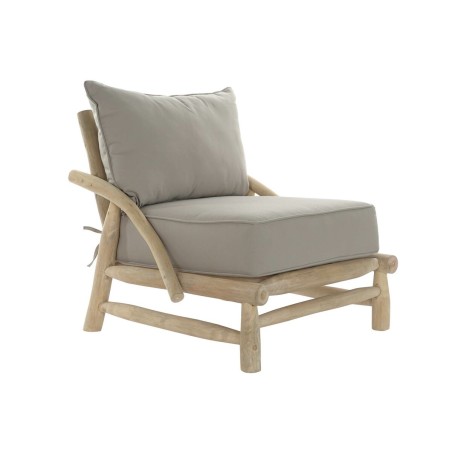 Poltrona da giardino DKD Home Decor Naturale Grigio chiaro 82 x 80 x 73 cm