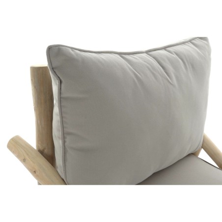 Poltrona da giardino DKD Home Decor Naturale Grigio chiaro 82 x 80 x 73 cm