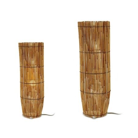 Lampada da Terra HY8162D Naturale 18,5 x 53 x 18,5 cm (4 Unità)