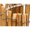 Lampada da Terra HY8162D Naturale 18,5 x 53 x 18,5 cm (4 Unità)
