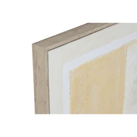 Quadro Home ESPRIT Nero Beige Astratto Città 82 x 3,8 x 82 cm (2 Unità)