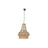 Lampadario Home ESPRIT Naturale Juta Metallo 50 W 50,5 x 50,5 x 148 cm