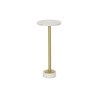 Tavolo aggiuntivo DKD Home Decor Dorato Metallo Marmo 27 x 27 x 62 cm