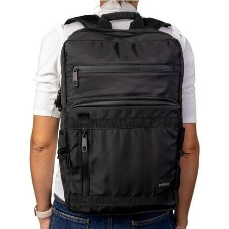 Zaino per Portatile Nilox MOCHILA 15.6 URBAN NEGRA Nero 30 x 45 x 15 cm 15"