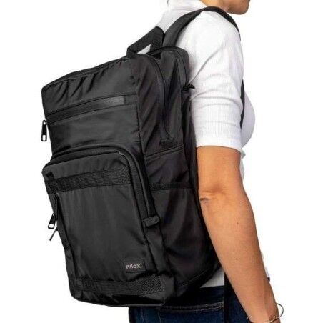 Zaino per Portatile Nilox MOCHILA 15.6 URBAN NEGRA Nero 30 x 45 x 15 cm 15"