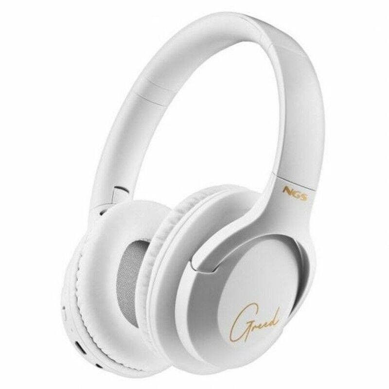 Auricolari Bluetooth con Microfono NGS ARTICAGREEDWHITE Bianco Auricolari Bluetooth con Microfono NGS ARTICAGREEDWHITE Bianco
