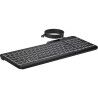 Tastiera e Mouse HP 405 Nero Qwerty US