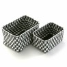 Set di Scatole per Sistemare Impilabili Versa 23 x 20 x 33 cm 2 Unità