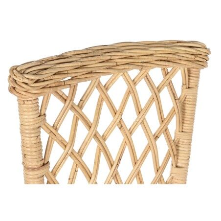 Sedia DKD Home Decor Bianco Naturale 45 x 55 x 85 cm 45 x 55 x 90 cm 47 x 58 x 90 cm