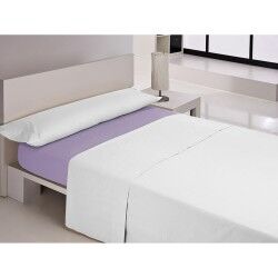 Lenzuolo con angoli aderenti Happy Home MIX COLORS Malva Ala francese 135 x 200 + 30 cm