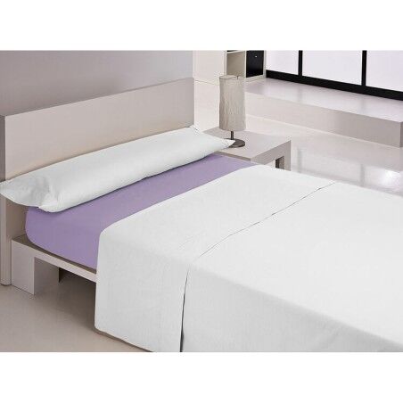 Lenzuolo con angoli aderenti Happy Home MIX COLORS Malva Ala francese 135 x 200 + 30 cm