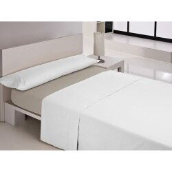 Lenzuolo con angoli aderenti Happy Home MIX COLORS Grigio Osimano 200 x 200 + 30 cm