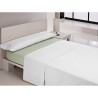 Lenzuolo con angoli aderenti Happy Home MIX COLORS Verde Matrimoniale 150 x 200 + 30 cm