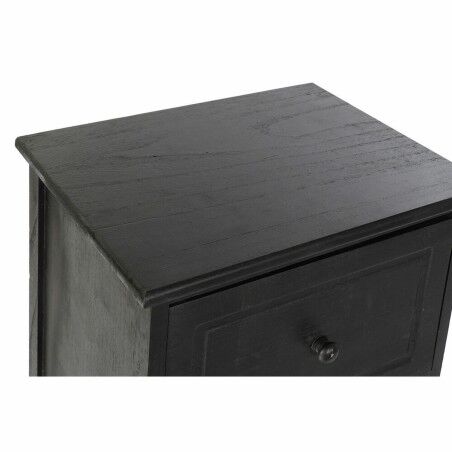 Cassettiera DKD Home Decor Naturale Nero Vintage Legno di  paulownia (40 x 30 x 90,5 cm)