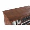 Cassettiera DKD Home Decor Marrone Multicolore Legno Legno MDF Moderno 90 x 40 x 104 cm