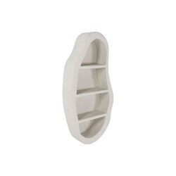 Scaffale Home ESPRIT Bianco Abete Legno MDF 58 x 18 x 120 cm Da muro