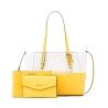 Borsa Donna Michael Kors CHARLOTE Giallo 27 x 34 x 11 cm