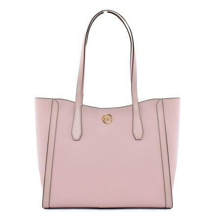 Borsa a Spalla Michael Kors Leida Rosa 33 X 30 X 12 CM