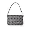 Borsa a Spalla Michael Kors 35F4STVW5J-BLK-SILVER Nero 21 x 13 x 2 cm