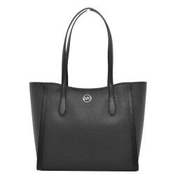 Borsa a Spalla Michael Kors Leida Nero 33 X 30 X 12 CM
