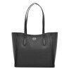 Borsa a Spalla Michael Kors Leida Nero 33 X 30 X 12 CM
