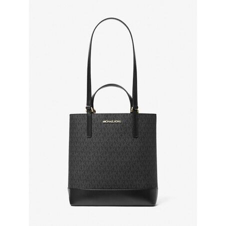 Borsa a Spalla Michael Kors Kelli Nero 30 x 27 x 9 cm