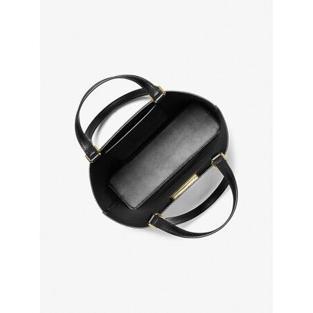 Borsa a Spalla Michael Kors Kelli Nero 30 x 27 x 9 cm