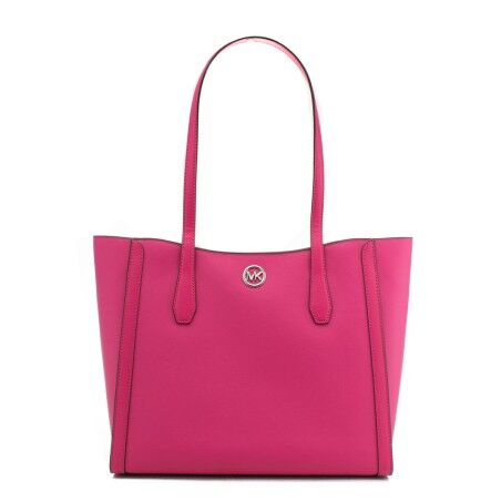 Borsa a Spalla Michael Kors Leida Rosa 34 x 29 x 12 cm